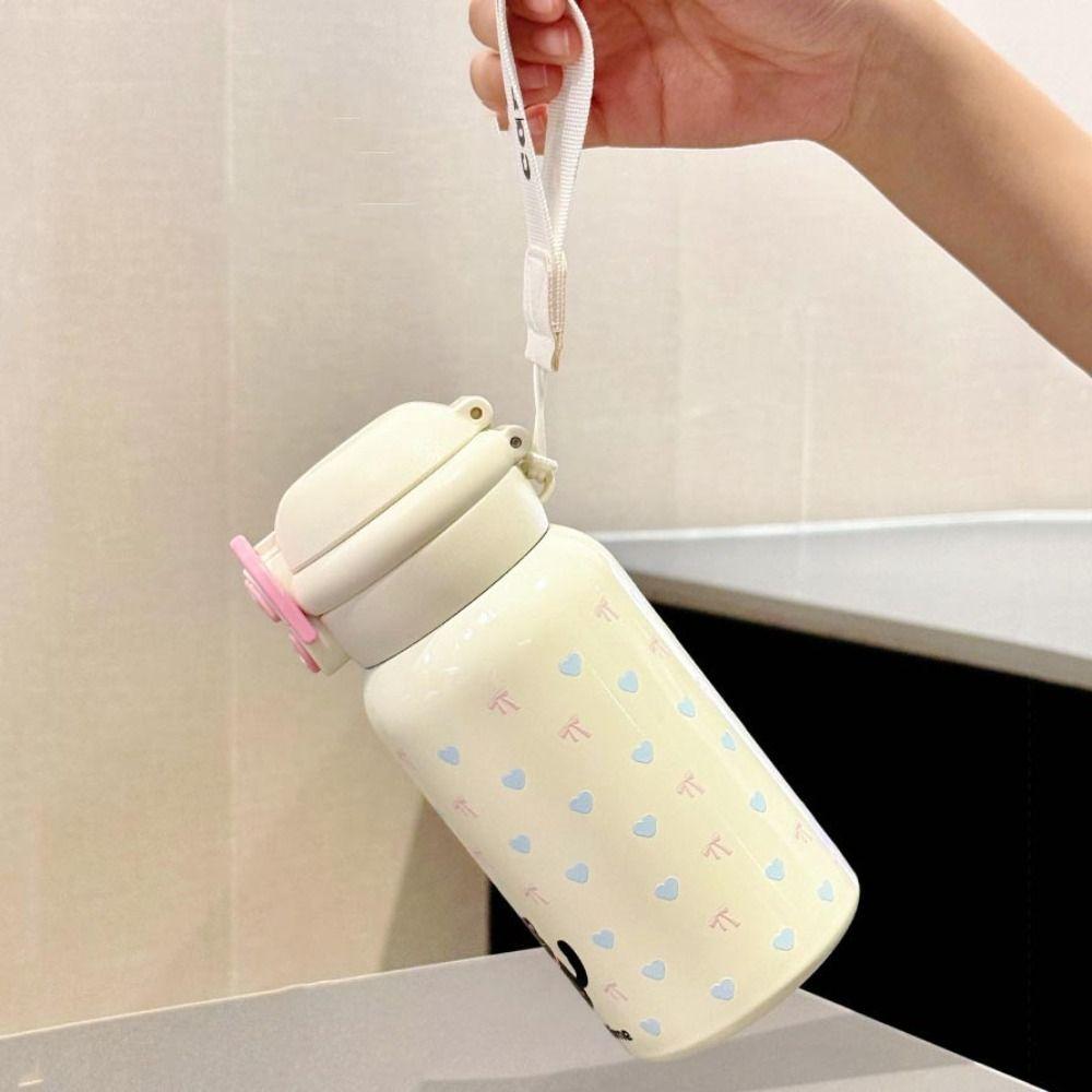 Cartoon Insulated Cup 500ml Water Mug New Drinkware  Birthday Gift
