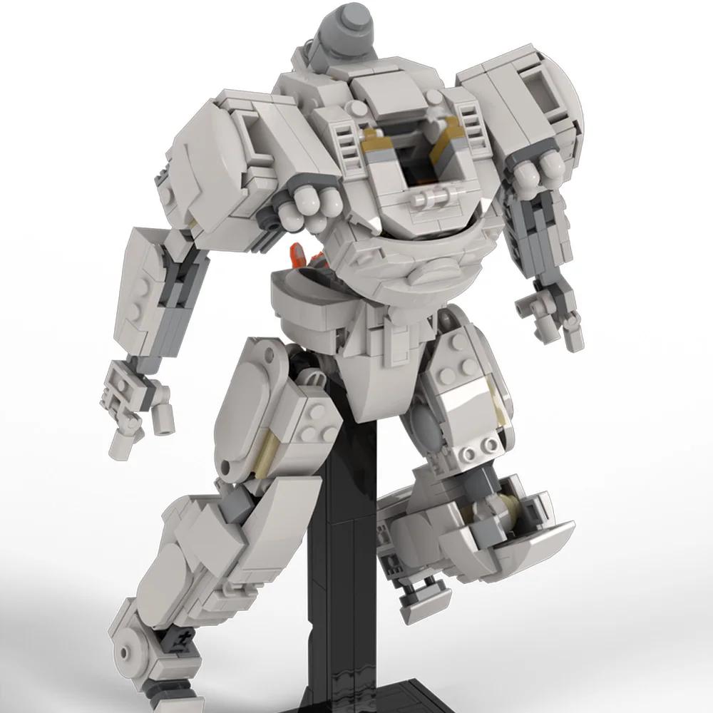 MOC Astronaut Mech Suit Building Blocks Model Astronaut Space Adventure Mecha Bricks DIY Assembly Toys Kids Birthday Gifts