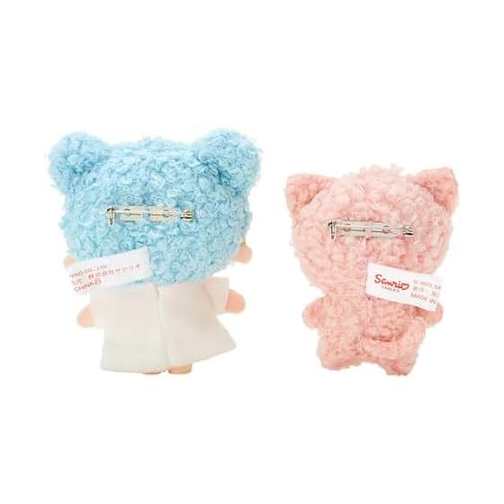 Sanrio (SANRIO) Sanrio Brooch Little Twin Stars Kikirara LITTLE TWIN STARS 8.5 X 6.5 X 4cm Little Twin Stars Fluffy Fancy Design Series Character