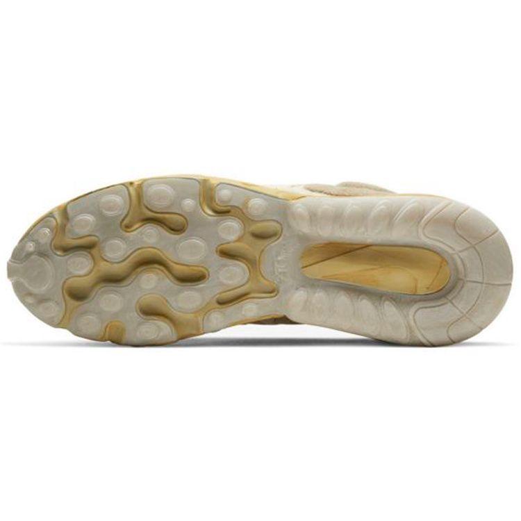 Travis Scott X Nike Air Max 270 React ENG Cactus Trails Unisex Sneakers Cream Light-Cream Dark-Hazel CT2864-200