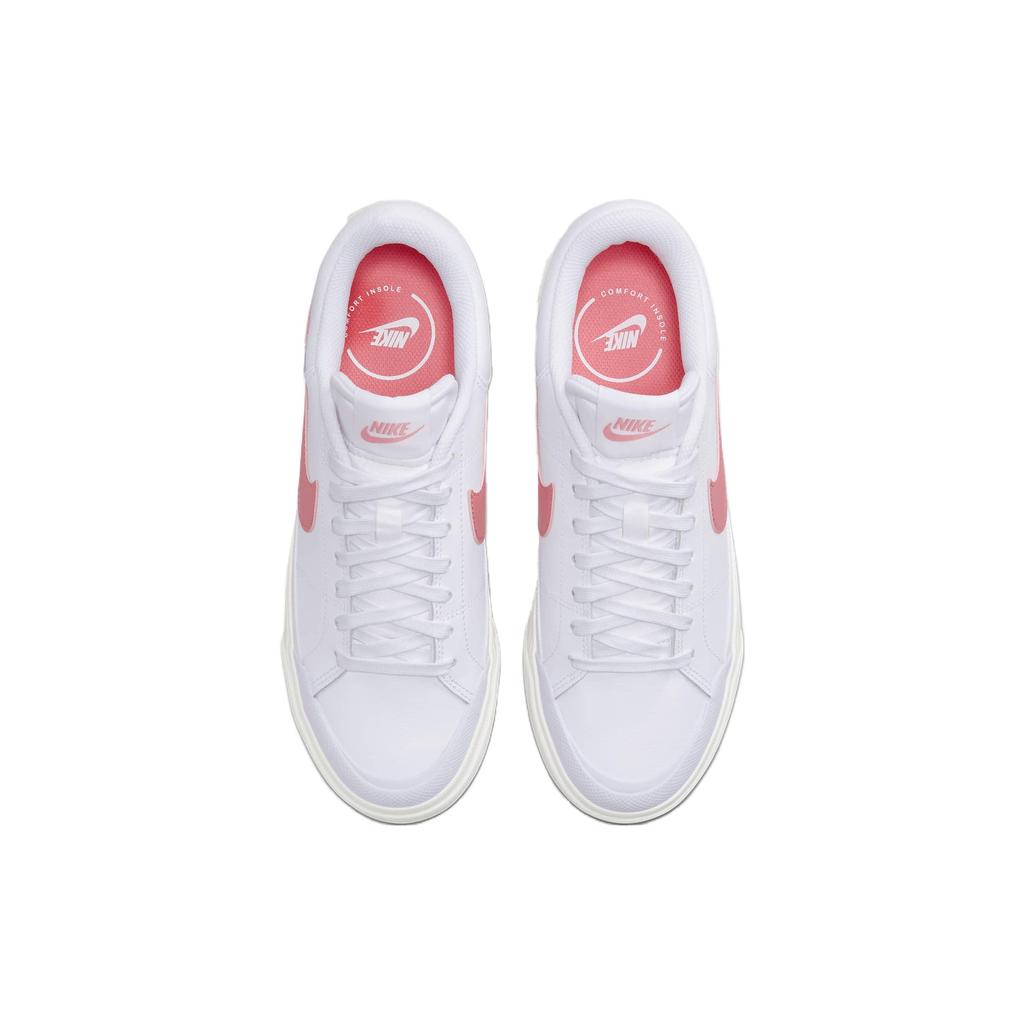 (WMNS) Nike Court Legacy Lift 'White Sea Coral' Women's DM7590-102