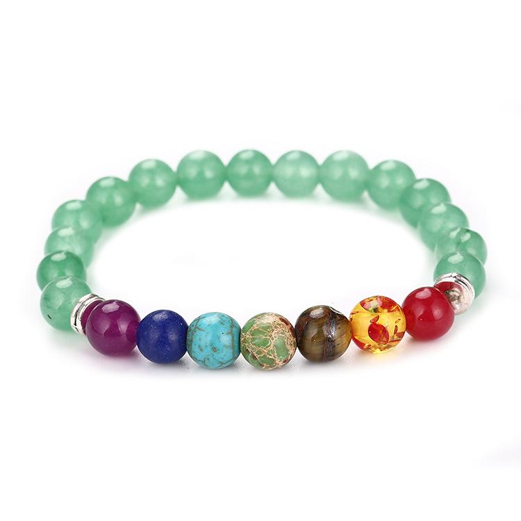 8Mm Prayer Beaded Bracelet, Emperor Stone, Agate Bracelet.