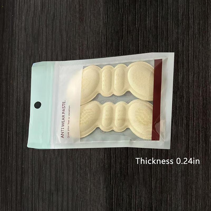 1Pair High Heel Inserts Pads Adjust Size Anti-Wear Adhesive Insoles Pain Relief Foot Care Shoes Cushion