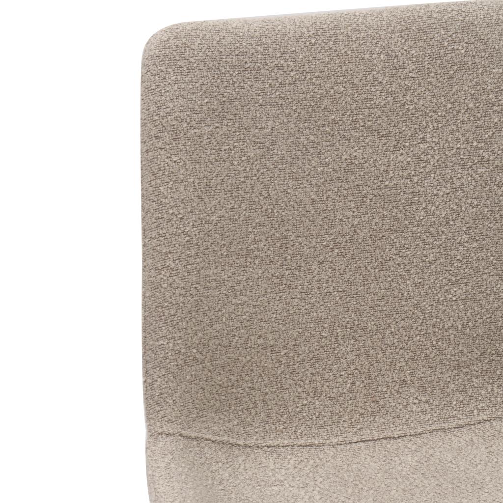 Modern Swivel Dining Chairs with Fabric Cover & Metal Legs (Set of 2) - Two Colors