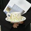 Einfaches und frisches Kaffeetassen-Schmetterlingsset High-End Zuhause Nachmittagstee Latte-Tasse für Mädchen Souvenir