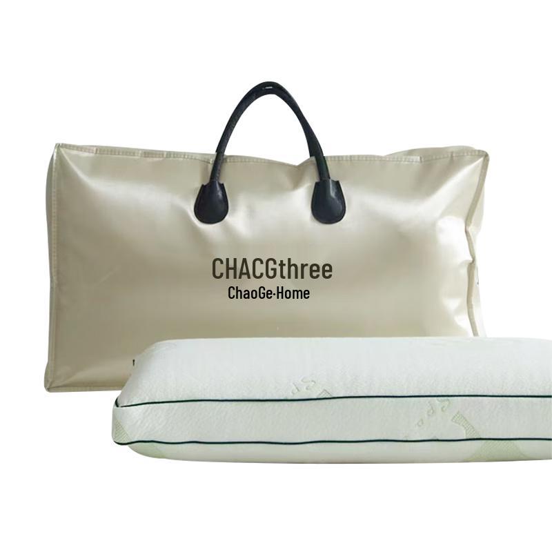 Sri Lanka Natural Latex Wave Neck Support Pillow 70x40cm (10-8cm height)