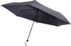 Rose Sangyo 60cm Lightweight Folding Umbrella for Sun and Carbon 61601201 Men's Rain, Black,