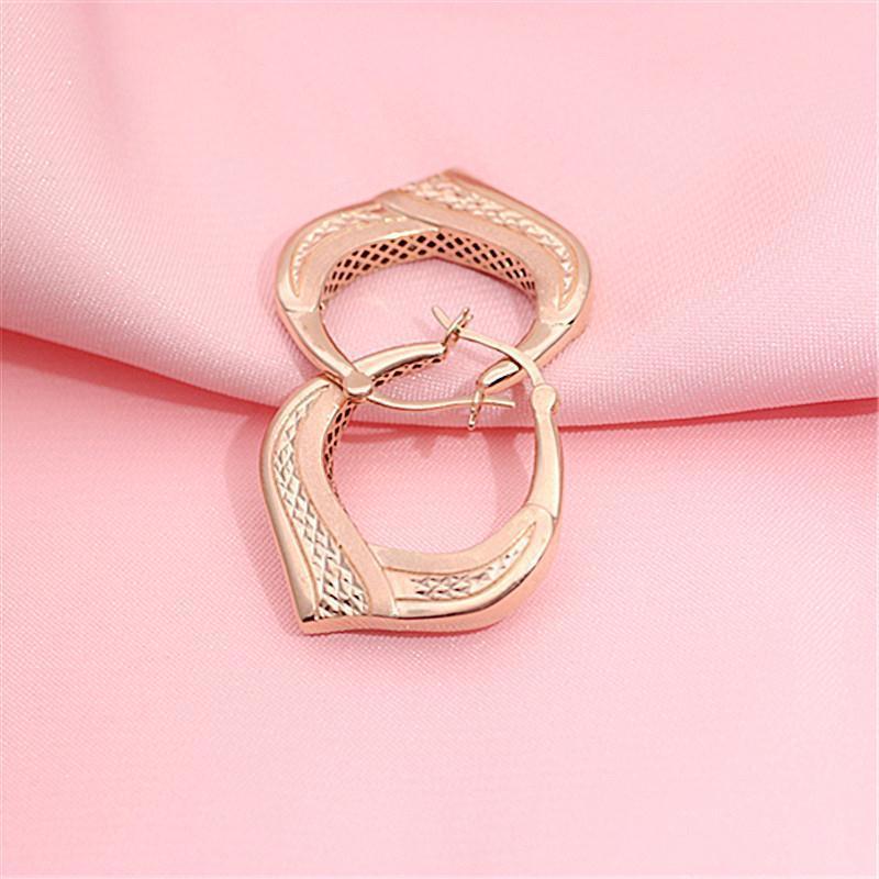 Exquisite Russian Butterfly Purple Gold Fringed Stud Earrings, Foreign Style Shining Temperament Super Fairy Rose Gold Snake Bone Earrings Women