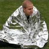 3 Stück Notfalldecke Überlebensausrüstung Folie Mylar Thermodecken Groß Doppelseitig Flucht Taktisch Bivvy Happy H