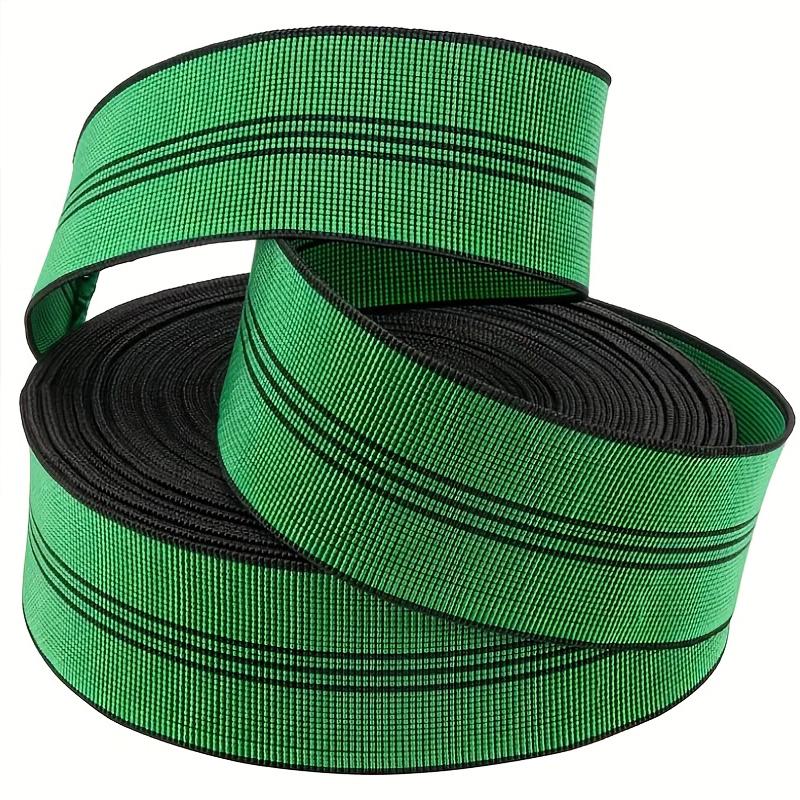1PC Upholstery Elastic Cord Green Furniture Elastic Straps Heavy Duty Sofa Support Strapping Elastic Webbing