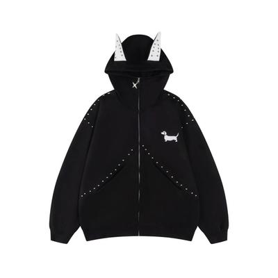Sweater Hooded Men's and Women's Spring and Autumn Winter Loose Coat