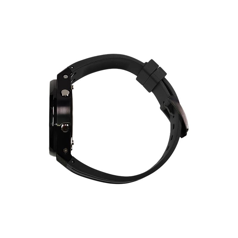 CASIO Customized watch modified series GA2100 series Farm Oak GA-2100-1A1 modified-Xingzhu Kun Quartz Steel Strap HeiSeMoShaCaiZuanFuXiangJiaoDai