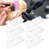 100Pcs Disposable Ear Guards Soft Elastic Clear Ear Covers for Bathing Hair Dying Styling Dressing