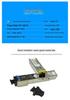 Gigabit SFP Optical Module, Single Mode, Single Fiber, SC Interface, LC Single Core, 5KM, Huawei H3C Compatible, 20KM