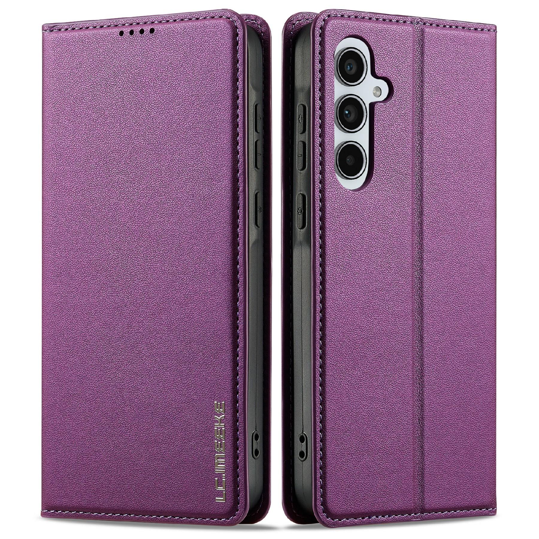 

LC.IMEEKE L1 Series for Samsung Galaxy A56 5G Case PU Leather Wallet Stand Phone Cover A