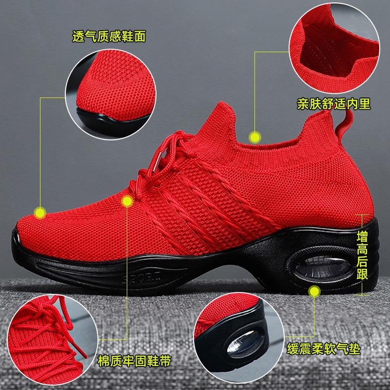 Dance shoes autumn new adult modern dance mesh women's shoes jazz sneakers women