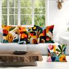 Abstrakte Kunstformen Kissenbezug Bedrucktes Polyester 40/45/50cm Dekokissenbezug Dekokissenbezug für Sofa Heimdekoration