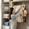 Over Door Hanger Organizer 1/2 Pack White V-Shaped 12 Hooks 360° Rotation for Small Space Clothes Storage