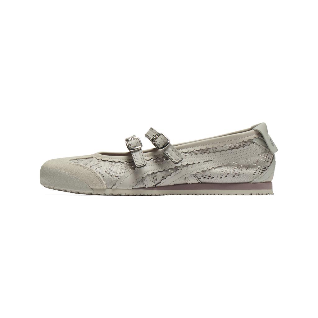 ONITSUKA TIGER MEXICO 66 TGRS Fabric Mary Jane Shoes Women's Gray 1182A705-020