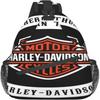 AL07 Harley Davidson Sling Bag, Taška přes hrudník, Pánská Dámská Lehká Crossbody Na Turistiku, Cyklistiku, Cestování