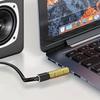 2Pcs/Set 6.5Mm To 3.5Mm And 3.5Mm To 6.5Mm Audio Adapter For Headphone Amplifier Audio Adapter Microphone 6.3 3.5 Mm Converter