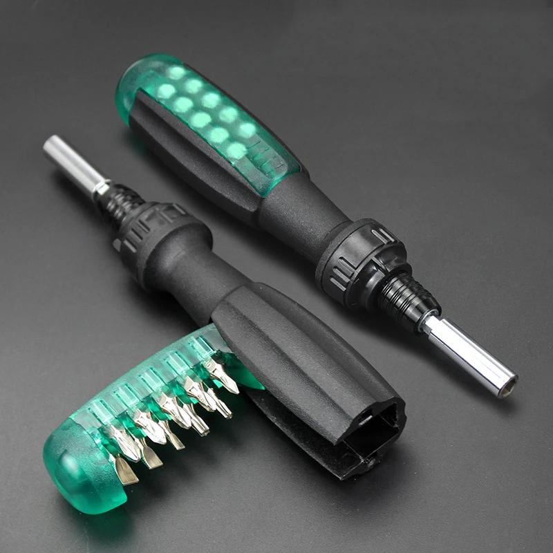 Hand tools Phillips screwdriver magnetic screwdriver drill bit set Multifunctional electrical auto repair accessories