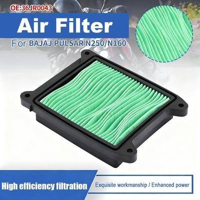 Motorrad Ersatzmotorluftfilter Reiniger 36JR0043 Lufteinlassfilter für Bajaj Pulsar N250 N160 F250 P150