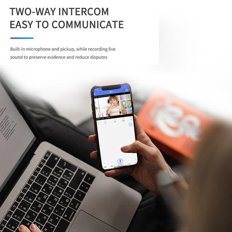 1080P Full HD Security Camera CCTV Camera Surveillance Camera Outdoor Weatherproof Night Vision Two-Way Intercom Camera