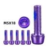 6pcs Multifunctional Bike Disc Brake Pad Bolts Fixing Screws Cycling Accessory for Cycling Maintenance