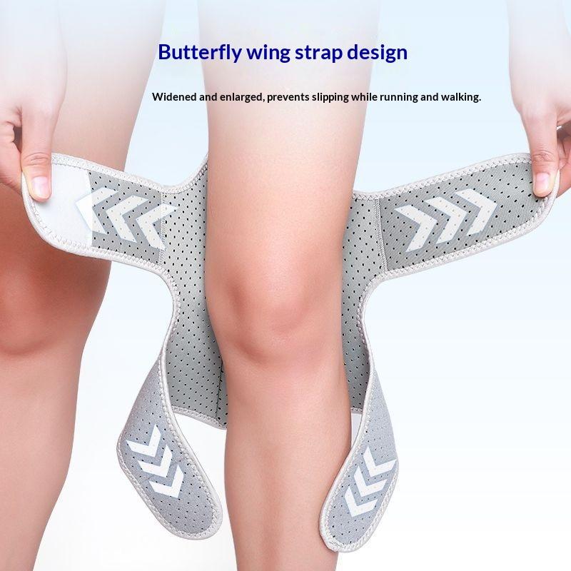 1/2Pcs Knee Protection Booster Power Support Knee Pads Powerful Rebound Spring Force Reduces Soreness Old Cold Leg Protection