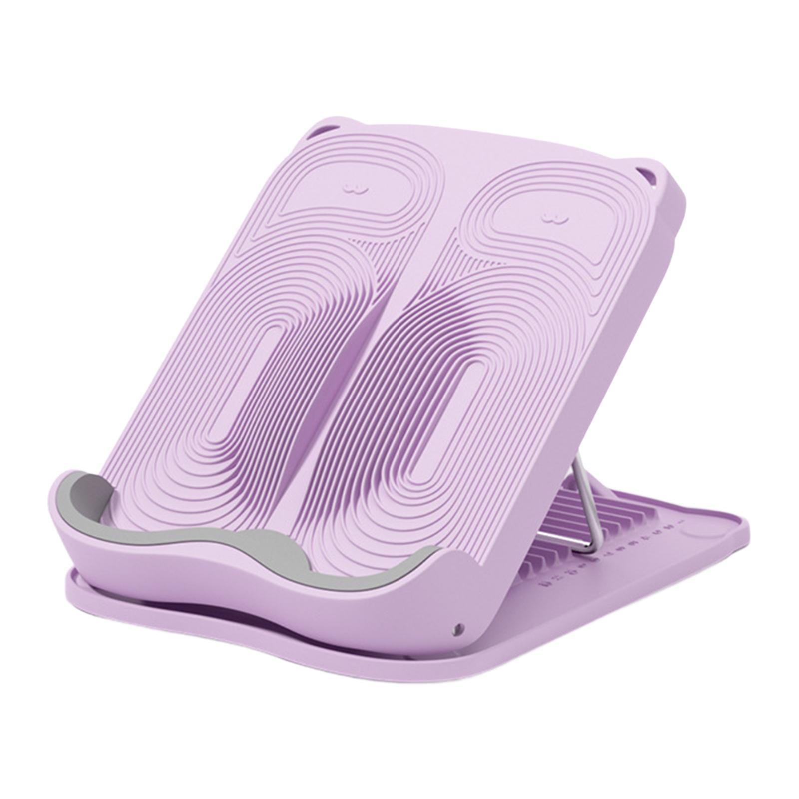 Доска для растяжки икр Фитнес-вспомогательное оборудование Домашний тренажерный зал Регулируемая фитнес-доска для растяжки пятки, подколенного сухожилия, тугих икр