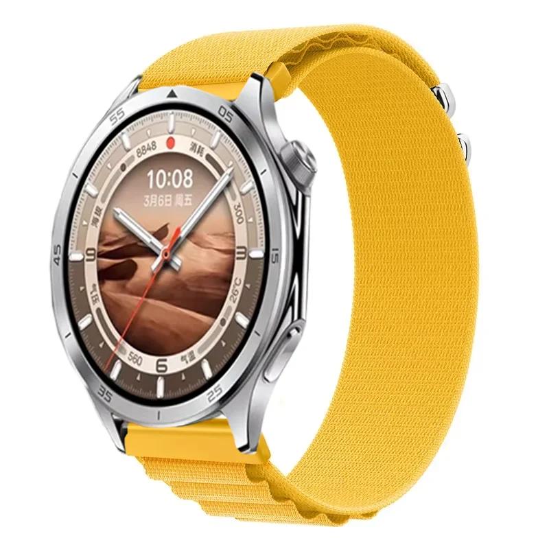 20mm 22mm Alpine Loop Nylon Strap forWatch 4 Pro/X2/X3 Sport Bracelet for OnePlus Watch 3 46mm/2/2R Replaceable Watchband