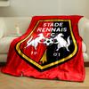 Stade Rennais FC Logo Blanket for all seasons blanket lunch break throw gift