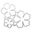 3-in-1 Blumen Metall-Stanzform DIY Basteln Scrapbooking Geprägtes Papier Karte Album Bastel-Schablone Vorlage Stanzteile
