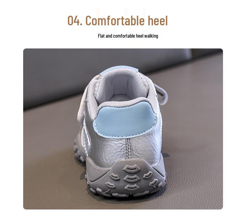 Autumn 2025 Kids' Sports Shoes: Breathable Fashion Sneakers with Soft Soles for Running and Training—Girls' & Boys' Style.
