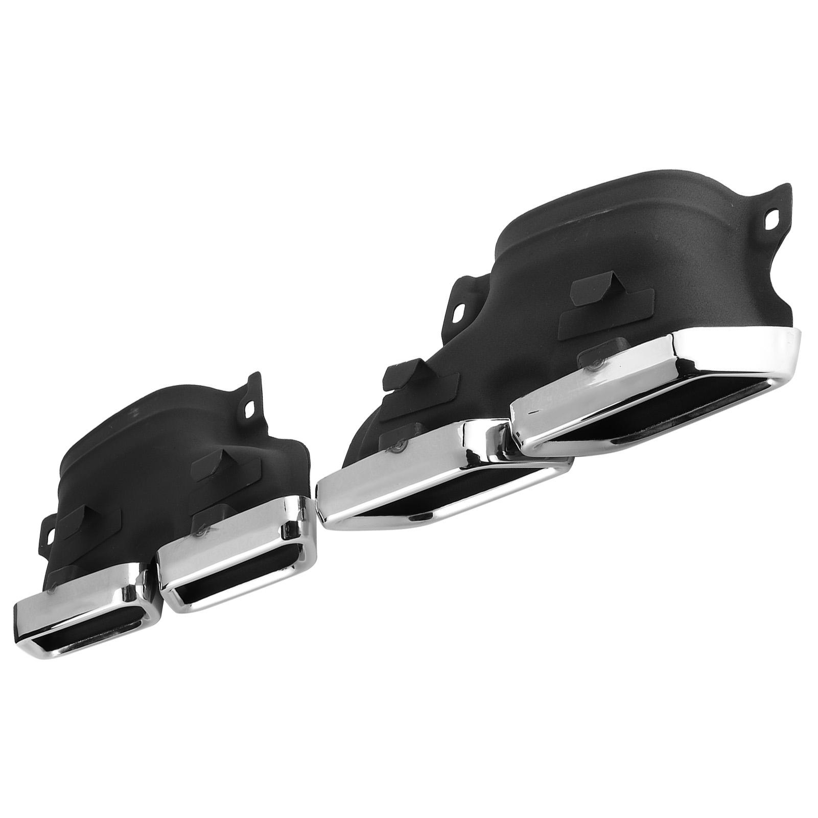 Quad Exhaust Tips Fit for Mercedes-AMG