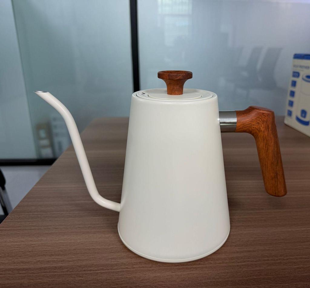 Intelligente Schwanenhals-Elektro-Teekanne für Pour-Over-Kaffee mit konstanter Temperaturregelung