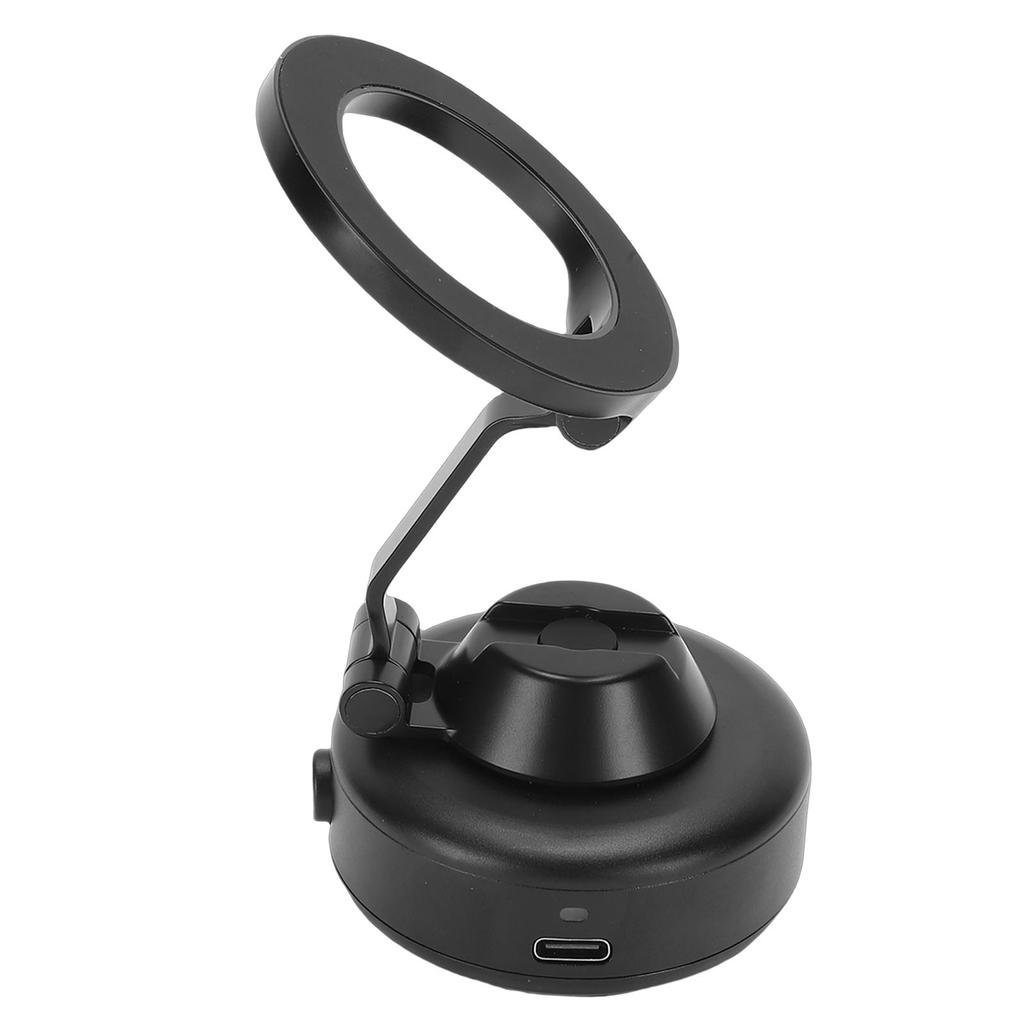 Vacuum Suction Magnetic Car Phone Holder Aluminum Alloy Strong Magnetic Electric Cell Phone Holder for Car Glass