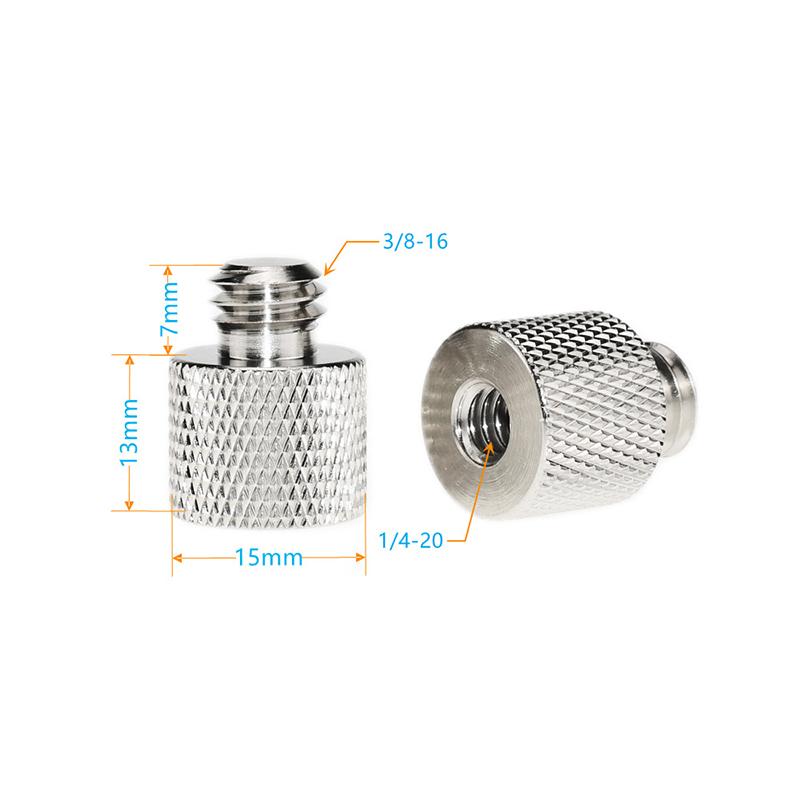 Camera Conversion Screw Nut 1/4 3/8 5/8 Inch Projector Bracket Adapter Photography Accessories For Dslr Camera Tripod Ballhead