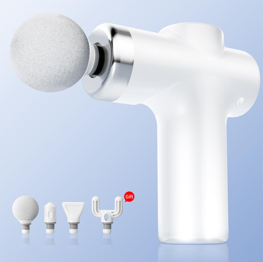 Fascial Massage Gun Electric Percussion Pistol Massager Body Neck Back Deep Tissue Muscle Relaxation Fitness Tool For Shoulder
