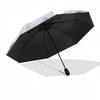 1PC Oceanic Creatures Marine Life Umbrella-8-Rib Reinforced, Automatic Open, Lightweight & Durable, Fashion Accessory for Outdoor, Beach L0357