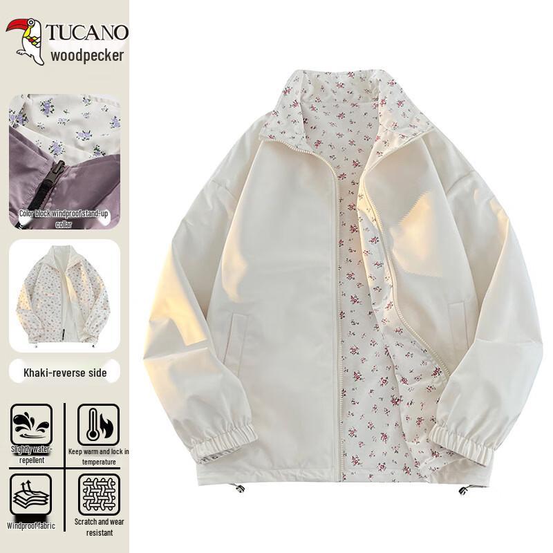 TUCANO Women s Floral Reversible Collegiate Jacket XL