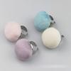Nordic Velvet Pincushion Ring, Finger Needle Holder for Sewing, Embroidery & Quilting, Portable Fabric Craft Organizer