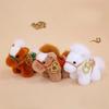 Mascot Cartoon Animal Stuffed Doll PP Cotton Chinese Horse Plush Keyring  Festive Decor