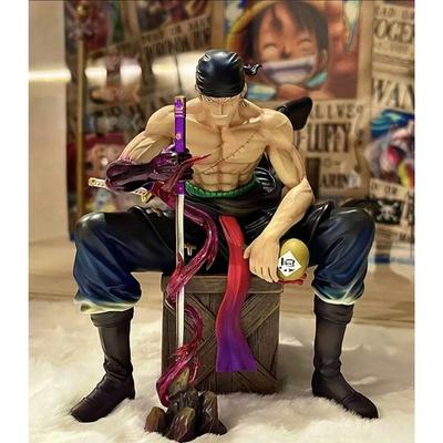 LovEly Story Armed Color Sitting Awesome Roronoa Zoro Assembled Figure Υλικό PVC, δημοφιλή παιχνίδια στην Κορέα