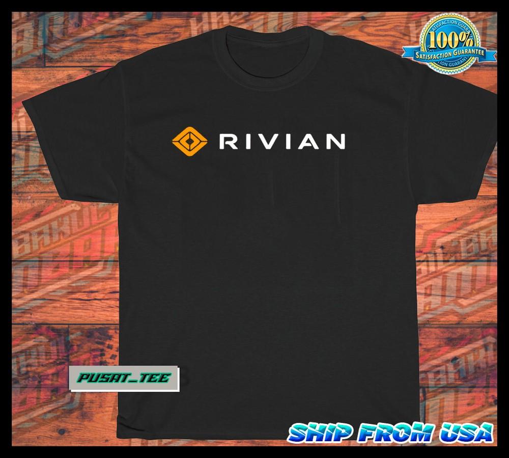 Neues Rivian Logo Amerikanisches lustiges T-Shirt GRÖSSE S-5XL Unisex T-Shirt