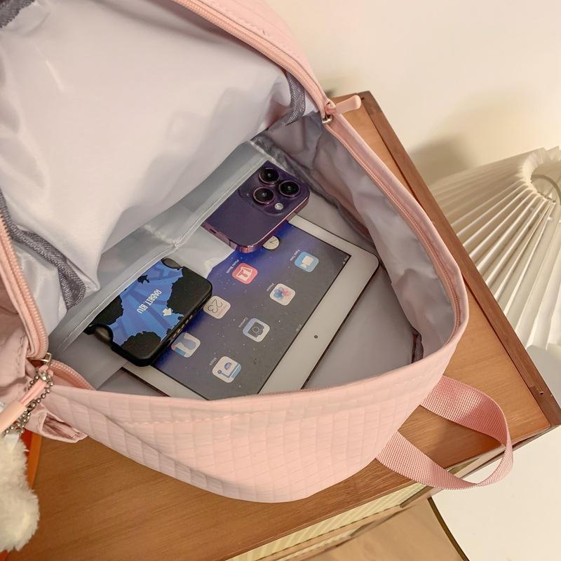 Schoolbag Female Japanese Large-capacity College Style Backpack 1011 Spring New Simple Leisure Outdoor Travel Backpack