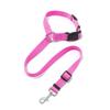 Pet car leash, dog car seat belt, ring safety rope, rear seat leash
