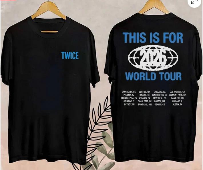 TWICE This Is For 2026 Tour LA Popup Multicolor TShirt M