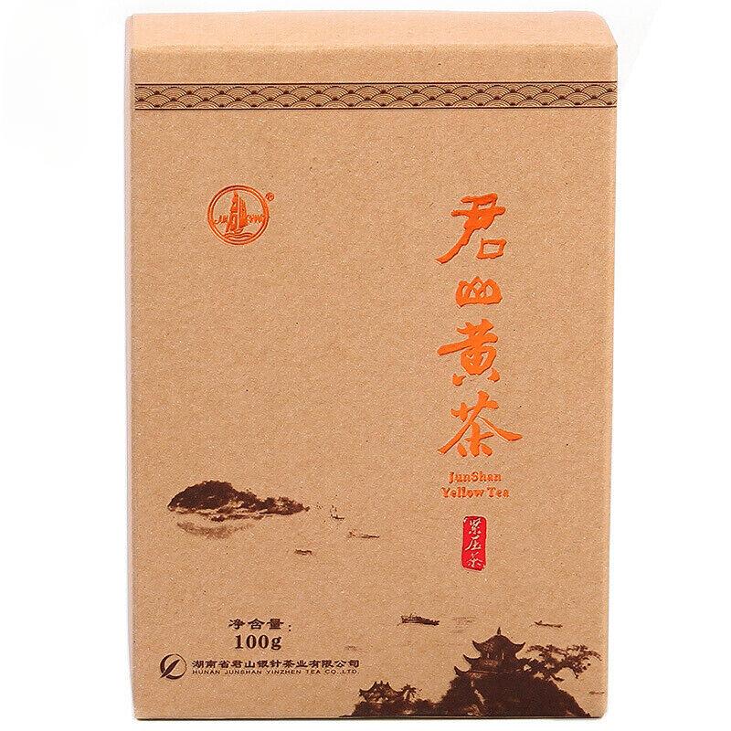 Yellow Tea Jun Shan Compressed Tea Press Tea Tightly 100g Chinese Tea